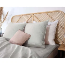 Côté Déco Drap housse - 100% coton lavé 57 fils* Drap Housse|Drap Housse