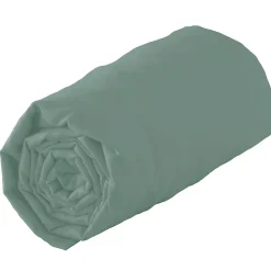 Drap housse 100% coton biologique - bonnet 30 cm (90x190 cm - Bronze)>Tradilinge New