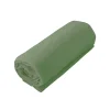 Drap housse 100% coton biologique - bonnet 30 cm (140x190 cm - Vert)>Tradilinge Outlet