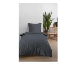 Eden Drap housse 90 x 200 cm Ardoise* Drap Housse|Drap Housse