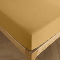 Coton Pur Drap housse 200 x 200 cm bonnet 30 cm