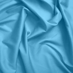 Coton Pur Drap housse 180 x 200 cm bonnet 30 cm "Prémium" pour lit 2 places King Size - Prémium Cyan* Drap Housse|Drap Housse