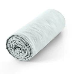 Coton Pur Drap housse 160 x 200 cm bonnet 30 cm "Prémium" pour lit 2 places - Prémium Menthe* Drap Housse|Drap Housse