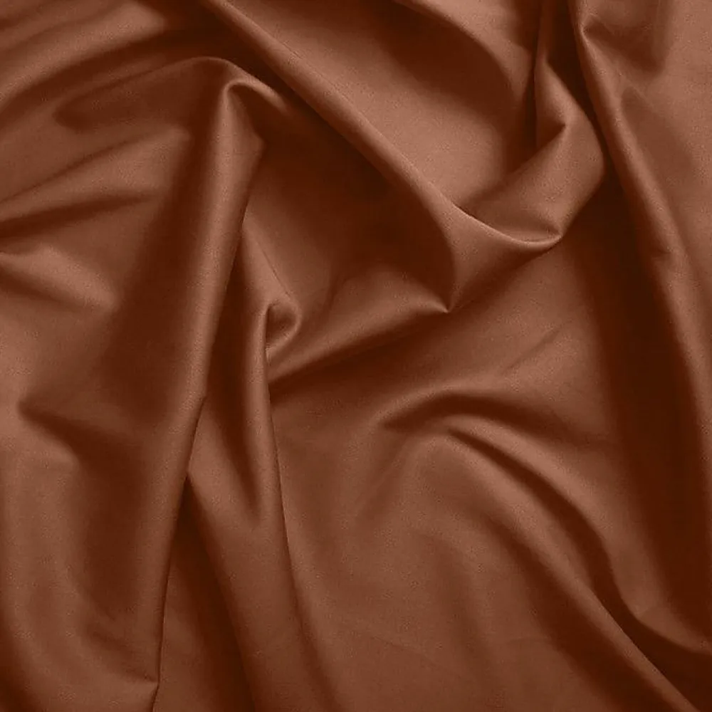 Coton Pur Drap housse 180 x 200 cm bonnet 30 cm "Prémium" pour lit 2 places King Size - Prémium Paprika* Drap Housse|Drap Housse