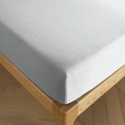 Drap housse 140 x 190 cm bonnet 30 cm "Prémium" pour lit 2 places - Prémium Nuage>Coton Pur Best