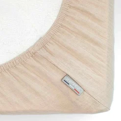Drap housse berceau en gaze de coton à carreaux>Sevira Kids Clearance