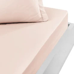 Drap housse bonnet 40 cm en percale coton PLUSPoudre 200x200 cm SOFT PERCALE>Sensei Maison Hot