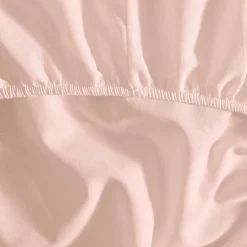 Drap housse bonnet 40 cm en percale coton PLUSPoudre 200x200 cm SOFT PERCALE>Sensei Maison Hot