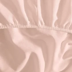 Sensei Maison Drap housse bonnet 40 cm en percale coton PLUSPoudre 140x200 cm SOFT PERCALE* Drap Housse|Drap Housse