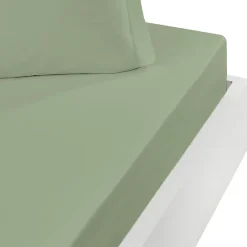 Sensei Maison Drap housse bonnet 40 cm en percale coton PLUSSauge 140x190 cm SOFT PERCALE* Drap Housse|Drap Housse