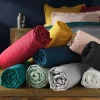 Eden Drap housse coton 57 fils noir 90 x 190 cm* Drap Housse|Drap Housse