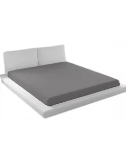 Mani Textile Drap Housse coton Biologique Anthracite - 160x200cm* Drap Housse|Drap Housse