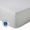 Drap Housse coton bonnet 23 cm fabriqué en France (180x190 cm - Gris Galet)>Tradilinge Sale