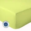 Drap Housse coton bonnet 23 cm fabriqué en France (140x190 cm - Vert)>Tradilinge New