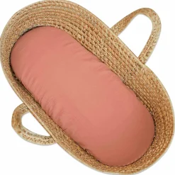 Drap housse couffin ovale en gaze de coton Jeanne>Sevira Kids Discount