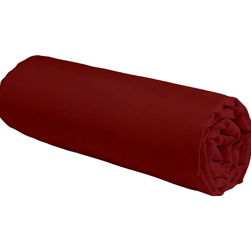 Drap housse en coton 57 fils uni bonnet 25cm 140x200cm>Future Home Best