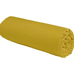 Drap housse en coton 57 fils uni bonnet 25cm 90x190cm>Future Home Outlet