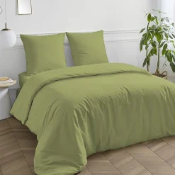 Future Home Drap housse en coton 57 fils uni bonnet 25cm 140x190cm* Drap Housse|Drap Housse