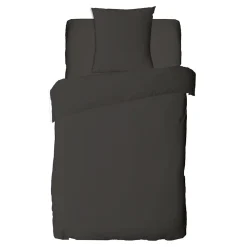 Drap housse en coton 57 fils uni bonnet 25cm 90x200cm><noscript><img width=