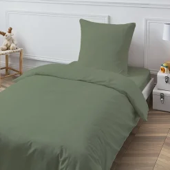 Future Home Drap housse en coton 57 fils uni bonnet 25cm 90x200cm* Drap Housse|Drap Housse