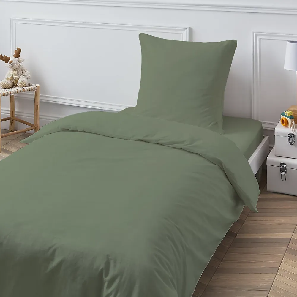 Future Home Drap housse en coton 57 fils uni bonnet 25cm 90x200cm* Drap Housse|Drap Housse
