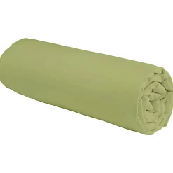 Drap housse en coton 57 fils uni bonnet 25cm 180x200cm><noscript><img width=
