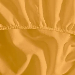 Drap housse en coton bonnet 30 cm Caramel 180x200 cm STUDIO>Sensei Maison New