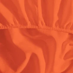 Drap housse en coton bonnet 30 cm Corail 200x200 cm STUDIO>Sensei Maison Clearance
