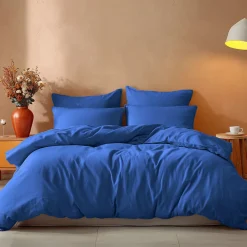 Drap housse en coton bonnet 30 cm Océan 160x200 cm STUDIO><noscript><img width=