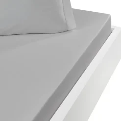 Sensei Maison Drap housse en coton bonnet 30 cm Gris Perle 160x200 cm STUDIO* Drap Housse|Drap Housse