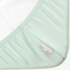 Drap housse en coton jersey Uni><noscript><img width=