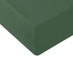 Sensei Maison Drap housse en coton lavé biologique bonnet 30 cm Lichen 80x200 cm ORGANIKA* Drap Housse|Drap Housse