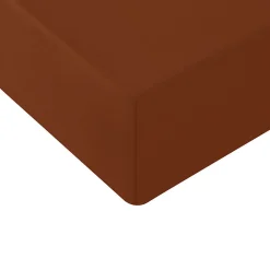 Drap housse en coton lavé biologique bonnet 30 cm Auburn 180x200 cm ORGANIKA><noscript><img width=