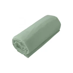 Toison d'Or Drap housse en coton Lavé (80x200 cm - Céladon)* Drap Housse|Drap Housse