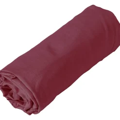 Drap housse en coton Lavé (180x200 cm - Griotte)>Toison d'Or Clearance