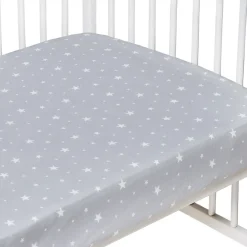Drap housse en coton STELLA><noscript><img width=