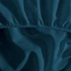 Sensei Maison Drap housse en flanelle de coton bonnet 30 cm Indigo 180x200 cm KLAPPEN* Drap Housse|Drap Housse