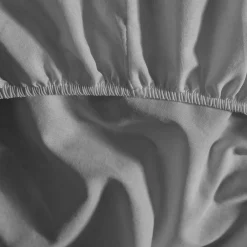 Drap housse en flanelle de coton bonnet 30 cm Gris Perle 80x200 cm KLAPPEN>Sensei Maison Hot