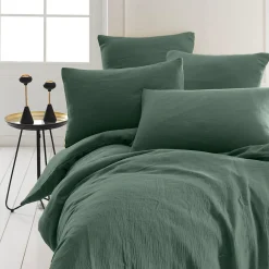 Drap housse en gaze de coton bonnet 30 cm Lichen 90x200 cm LOFT><noscript><img width=