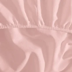 Sensei Maison Drap housse en percale de coton bonnet 30 cm Poudre 90x200 cm SOFT PERCALE* Drap Housse|Drap Housse