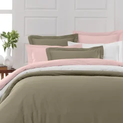 Sensei Maison Drap housse en percale de coton bonnet 30 cm Taupe 120x190 cm SOFT PERCALE* Drap Housse|Drap Housse