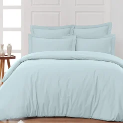 Drap housse en percale de coton bonnet 30 cm Nuage 140x190 cm SOFT PERCALE>Sensei Maison Outlet