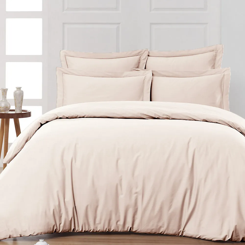 Drap housse en percale de coton bonnet 30 cm Petale 120x190 cm SOFT PERCALE>Sensei Maison