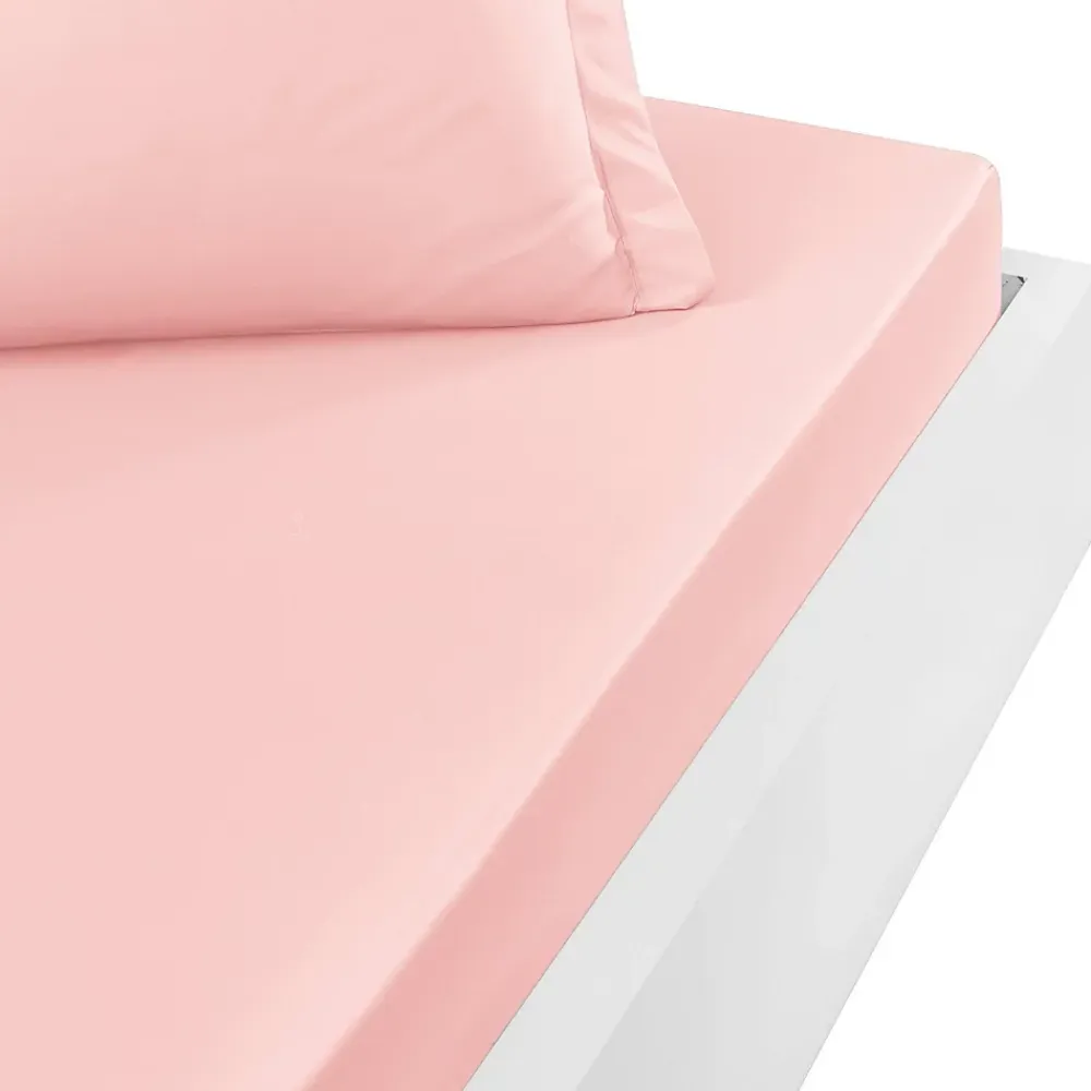 Sensei Maison Drap housse en percale de coton pour lit articulé Poudre 160x200 cm SOFT PERCALE* Drap Housse|Drap Housse