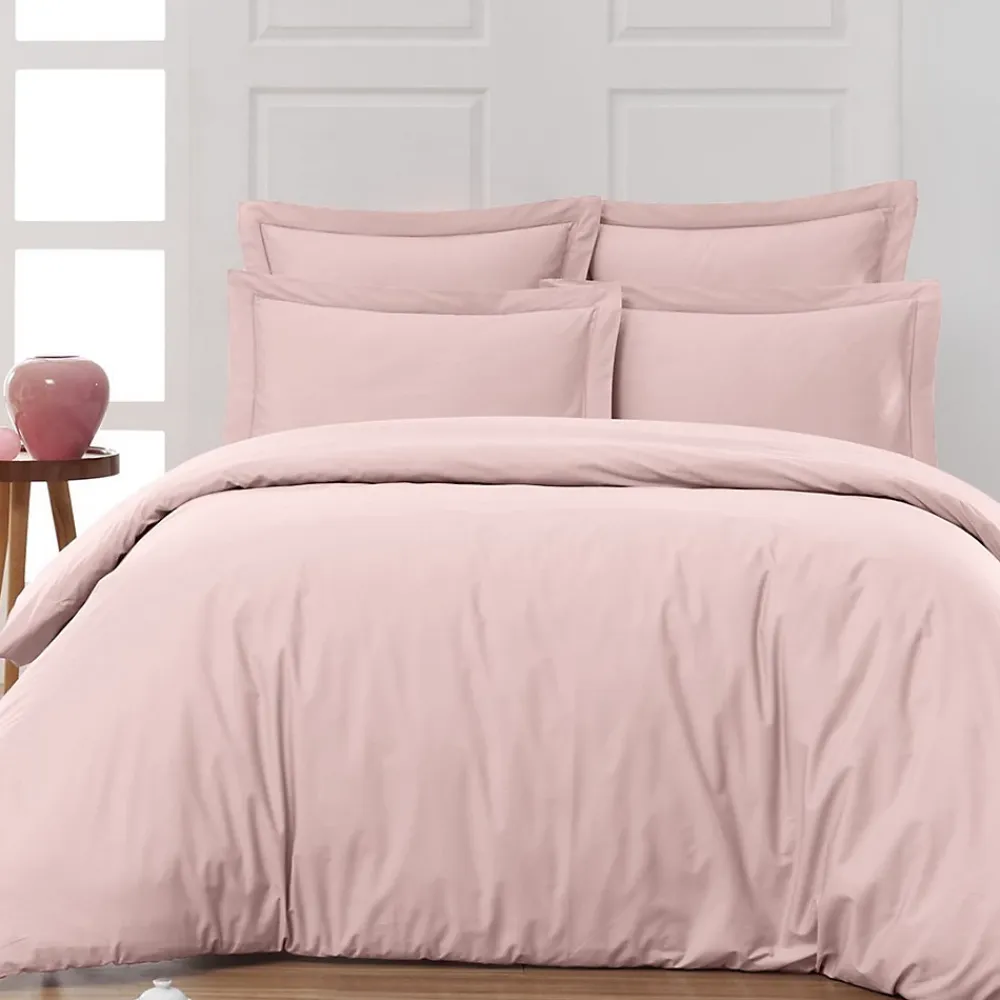 Sensei Maison Drap housse en percale de coton pour lit articulé Poudre 160x200 cm SOFT PERCALE* Drap Housse|Drap Housse