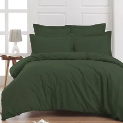 Sensei Maison Drap housse en percale de coton pour lit articulé Eucalyptus 180x200 cm SOFT PERCALE* Drap Housse|Drap Housse
