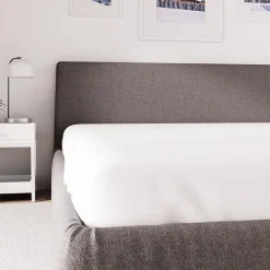 Soleil D'Ocre Drap housse en polycoton 90x190 cm PERCALE blanc, par* Drap Housse|Drap Housse