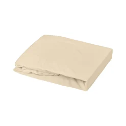 Domiva Drap housse enfant Oeko-tex 100% coton 130g/m² (70x140 cm - Naturel)* Drap Housse|Drap Housse