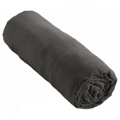 Drap housse "Gaïa" toutes dimensions "Gaze de Coton" - Gaïa Granit - 140 x 190 cm bonnet de 30 cm>L'Effet Papillon Hot