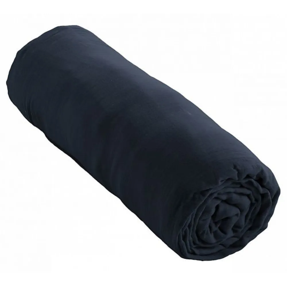 L'Effet Papillon Drap housse "Gaïa" toutes dimensions "Gaze de Coton" - Gaia Minuit - 80 x 200 cm bonnet de 30 cm* Drap Housse|Drap Housse